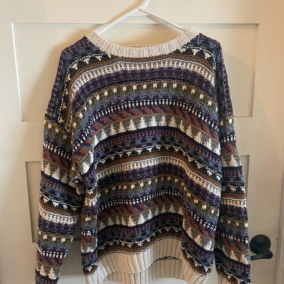 vintage grandpa sweater - Picture 1 of 2
